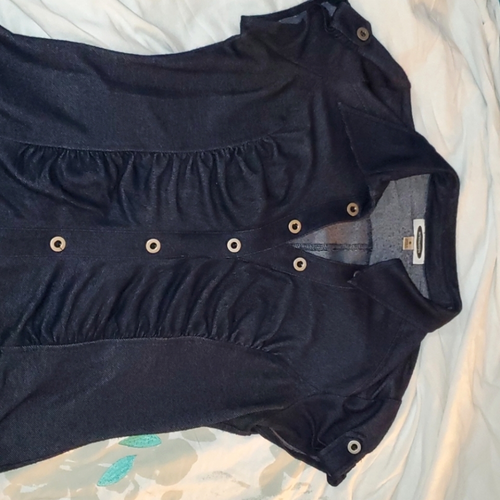 Collared Button Up Career Dress Sz 6